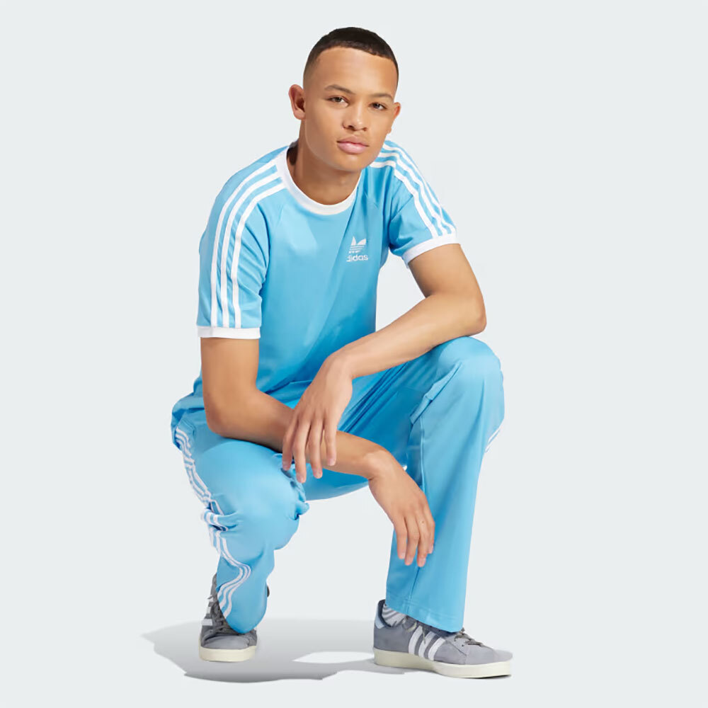 New Adidas Original Mens ADICOLOR FIREBIRD TRACK PANTS IM9469 BLUE