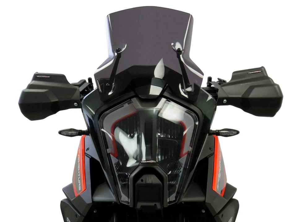 KTM 1290 Super Adventure S 2021 guardamanos/deflectores de viento negro mate Powerbron Foto 3 de 4