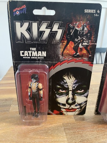 BifBang Pow! Kiss The Catman + Starchild Psycho Circus Outfit Series 4 Bif Bang - Picture 2 of 8