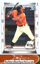 2020 Bowman Chrome #BCP-213 Marco Luciano Prospects