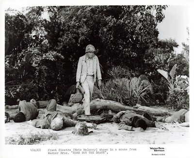 None But The Brave Movie Photo Frank Sinatra 8x10 TV Press  *P132a