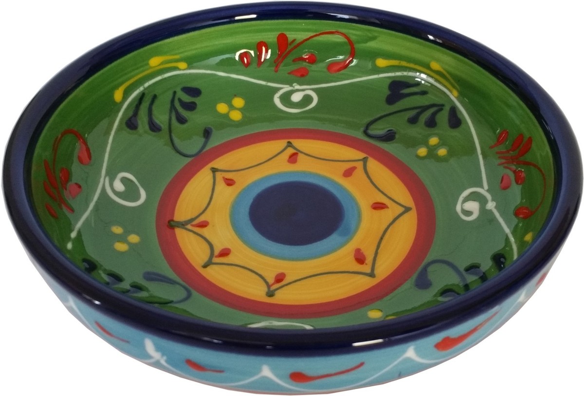 Dish Tapas Bowl 18 x cm Traditional Spanish Handmade Ceramic