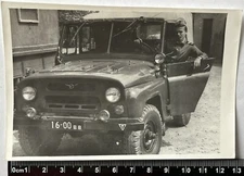 handsome young soldier in military uniform near car gay old photo