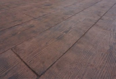 Moule pour Plâtre Imprimé Faux Bois Parquet Vertical Concrete Imp
