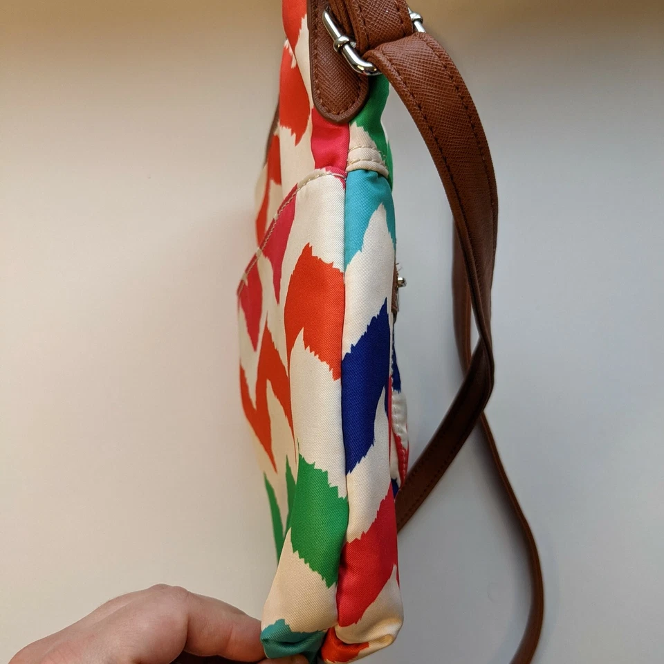 Mimosa 多色斜挎包手提包可调节肩带聚酯纤维充满活力和乐趣 — 第 4/4 张图片