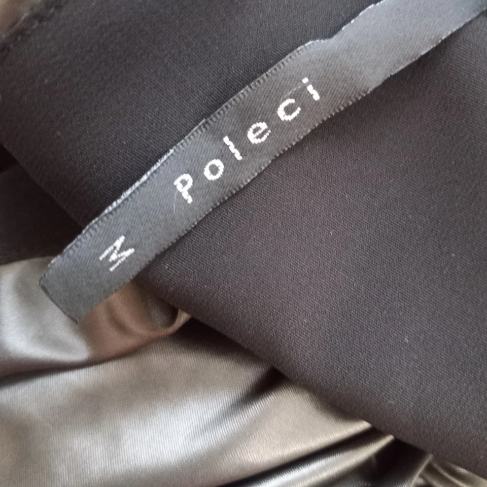 POLECI Mujer Verde Oliva Poliéster Fiesta Cóctel Vestido Cambio Talla M Foto 4 de 4