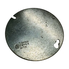 Appleton 4" Round Electrical Box Blank Cover, 917H **Free Shipping**