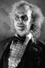 "Beetlejuice": by Dr. Shrinker, artist giclee poster print, Michael Keaton