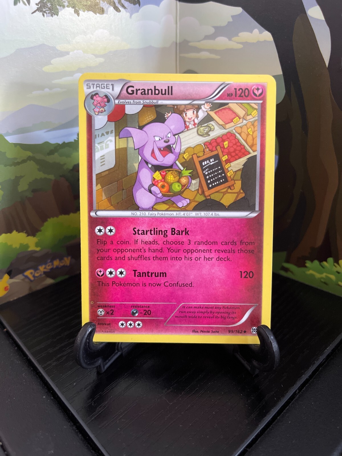Granbull 99/162 - Breakthrough - Uncommon - Pokemon Card TCG - LP