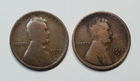 1913 P & D Lincoln Wheat Cents - 2 Coin Lot - Good - Excact Coins Shown