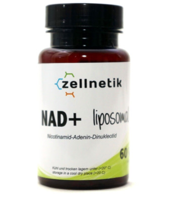 Zellnetik NAD+ liposomal 60 Kapseln - 400mg Nicotinamidadenindinukleotid NMN