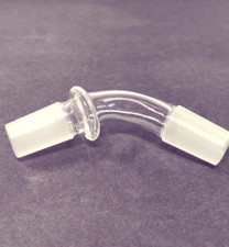 Collectible Top Quality GLASS ADAPTER 18 MM to 18 MM MALE