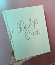Vtg Baby's Own Record Book Wise Remembrance Co Santa Paula Ca.
