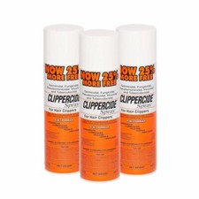 Clippercide Spray for Hair Clippers - 5-in-1 Formula - 425g Pack of (3)