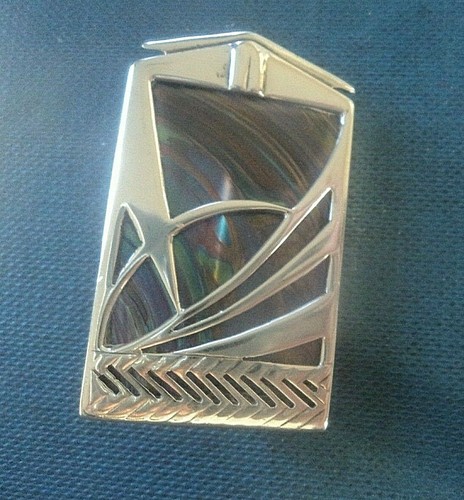 Écossais Argent Art Déco Broche Pendentif 1980s Pat Cheney / John Ditchfield - Photo 7 sur 12