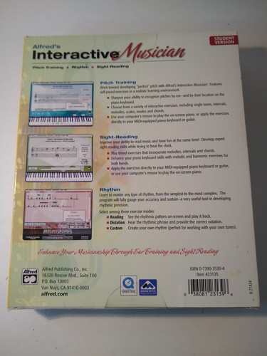 Alfred's Interactive Musician - StuCDR Software Music Various - Picture 2 of 3