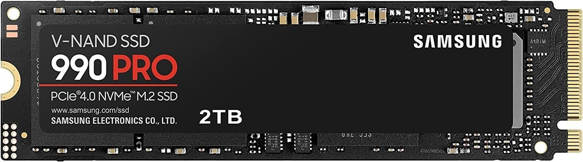 SAMSUNG 990 PRO M.2 2280 2TB PCIe 4.0 x4 NVMe 2.0 V7 V-NAND 3bit