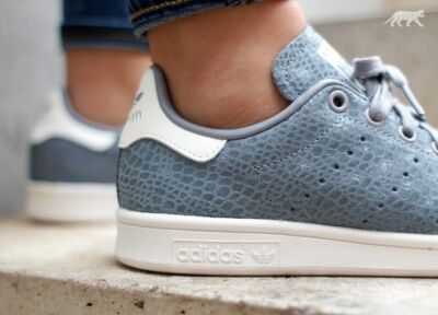 Adidas STAN SMITH SNAKE SKIN FOIL honey superstar Shoe sneaker~Womens sz  9.5~NIB | eBay