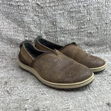 Merrell Ashland Slip on Shoes Womens Size 7 Brown Sugar Leather Loafers