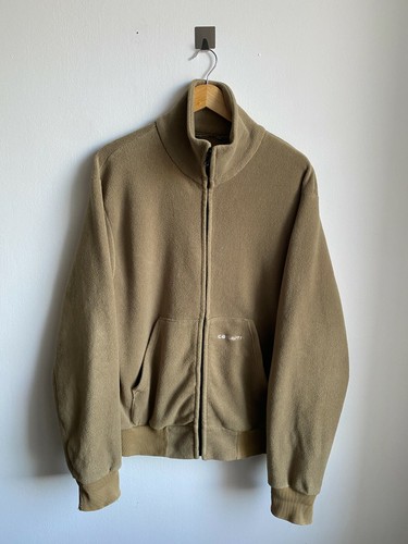 Carhartt Vintage Beige Fleece Jacket | eBay