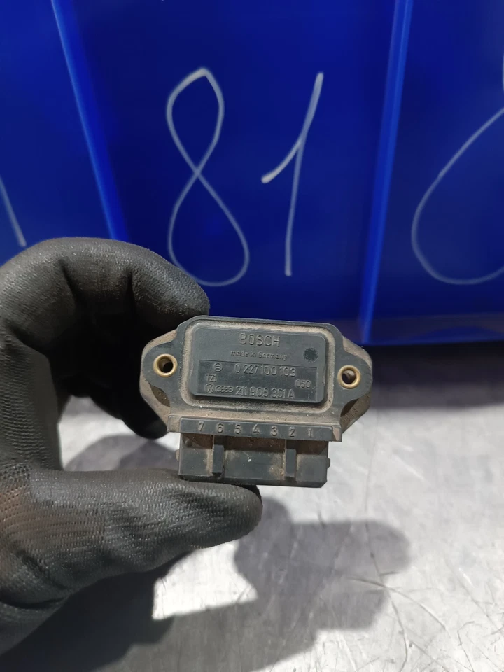 Originale VW Golf II MK2 19E Gti Centralina Stg Accensione Bosch 0227100103 - Immagine 2 di 4