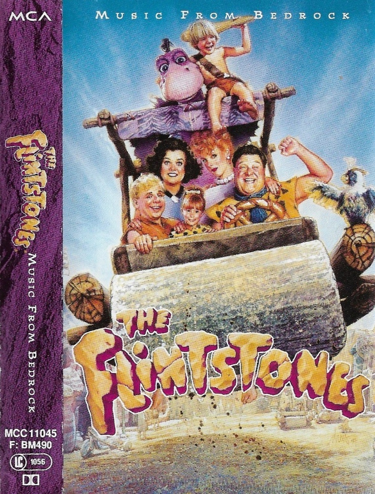Various The Flintstones  Music From Bedrock CASSETTE ALBUM Soundtrack Electronic