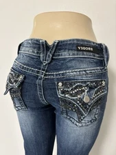 VIGOSS The New York Capri Jeans Size 3/4 Length 21 Low Rise