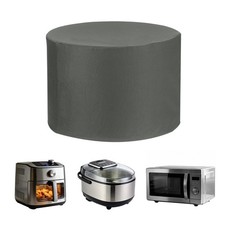 Air Fryer Cover 9" x 11"  - Waterproof Rice Cooker Cover, Dark Gray