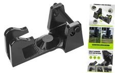 Gooseneck Trailer Lock, Made from Quality Aluminum Through Black Gooseneck Lock