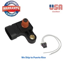MAP Intake Manifold Pressure Sensor + CONNECTOR for Chevrolet Aveo ,Aveo5,1.6L