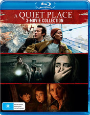 BRAND NEW A Quiet Place 3-Movie Collection BLU-RAY | REG B SEALED WITH FREE POST
