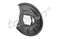 Topran 409 510 Spritzblech, Bremsscheibe Hinten Rechts FüR MERCEDES-BENZ