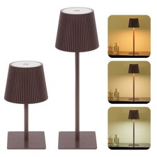 2 Pack Cordless Table Lamp,6000mAh Rechargeable Battery Operated Desk Lamp,Ad...