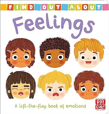 Find Out About: Feelings: A lift-the-flap book of emotions by Pat-a-Cake NEW