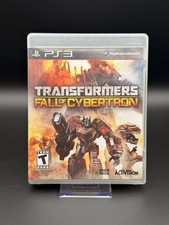 Transformers Fall of Cybertron Sony PlayStation 3 PS3 Game CIB-TESTED