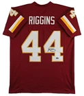 John Riggins Authentic Signed Maroon Pro Style Jersey Autographed BAS Witnessed