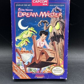Juego Nintendo NES Little Nemo: The Dream Master con caja y funda.  Sin manual