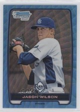 2012 Bowman Draft Chrome Picks Blue Wave Refractor Jason Wilson #BDPP147 3a3