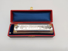 Hohner Mundharmonika Chromonika II C- mit Etu...
