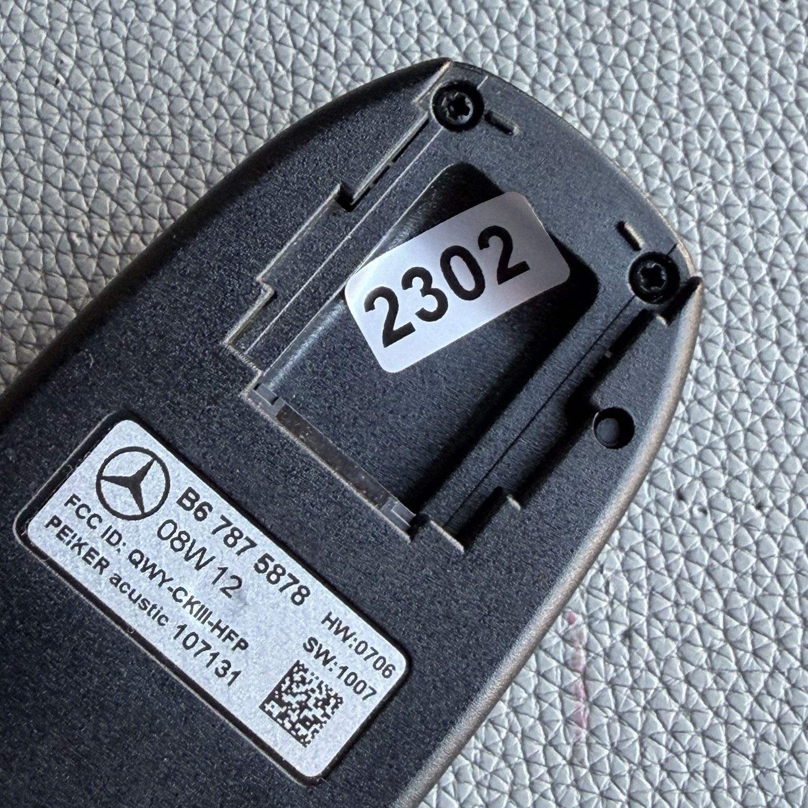 Mercedes R350 SL550 S550 E GL Bluetooth Module Adapter Interface Hands Free OEM