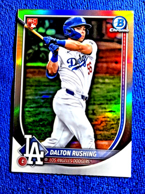 Dalton Rushing RC 2025 Bowman Chrome #100 Red Rookie Redempton SP MINT   