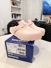 Birkenstock Boston Essentials Unisex Clog Sandals - Light Rose 37 US 6.0 UK 4.5