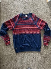 Lacoste Live Sweater Printed Jacquard size 6  Excellent Condition