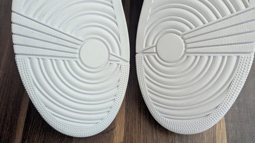 NEW Nike Jordan 1 Mid SE Craft Inside Out White Orewood Trainers UK 11 Leather - 第 13/19 張圖片