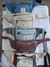 Eco Hemp Bump Bag from Nepal available in multi-colours