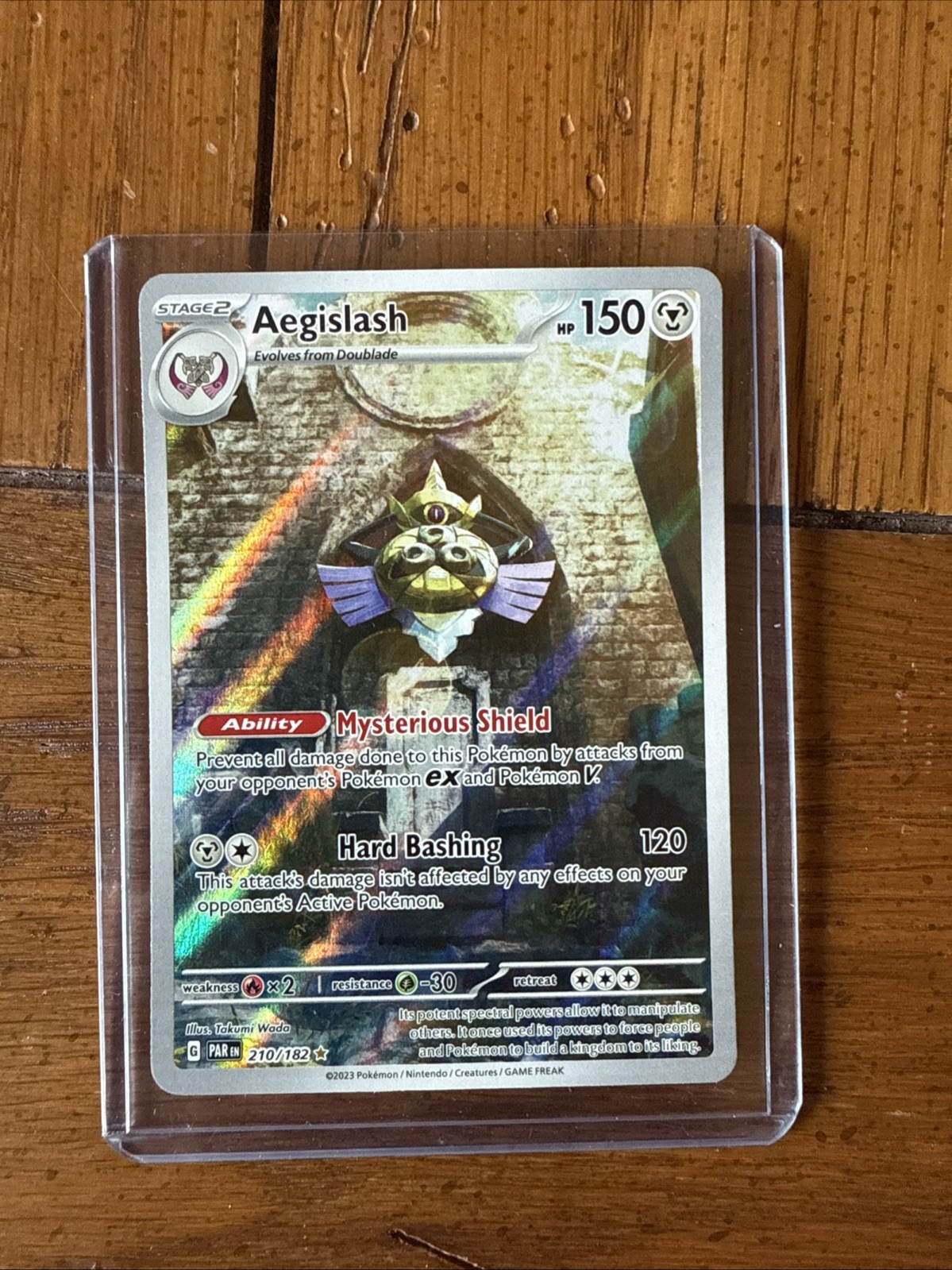 Aegislash 210/182 Sv04: Paradox Rift Holo