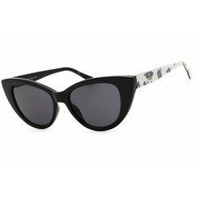 Draper James Women's Sunglasses Black Injected Propionate Cat Eye DJ9016 001