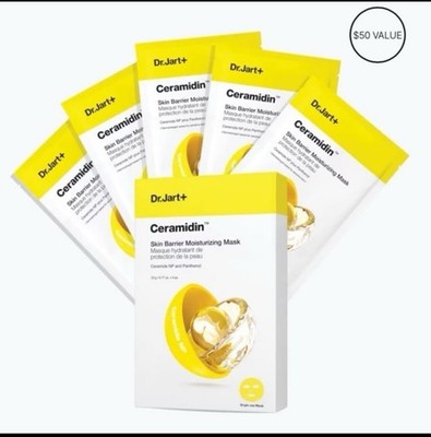 Dr.Jart+ Ceramidin Ceramide NP Sheet Mask Single Use 0.77 fl oz 5 pack