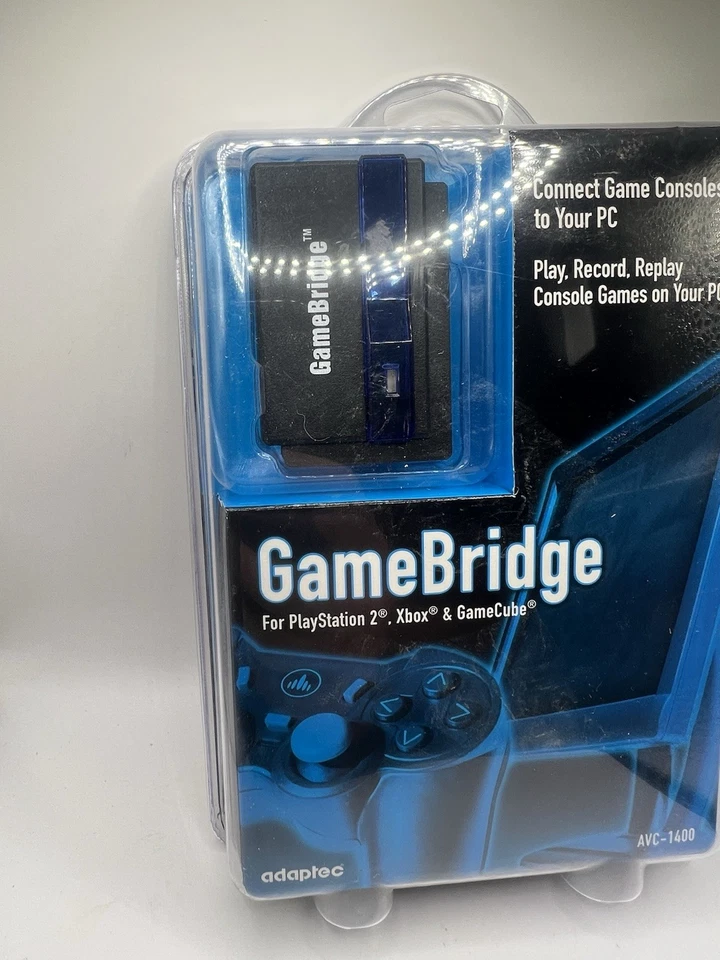 Adaptec GameBridge AVC-1400 Connect Game Console to PC Xbox PS2 GameCube New - Image 2 of 4