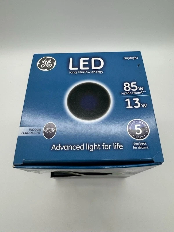GE LED Indoor Floodlight 13W (85W Replacement) BR40 Light Bulb New - Image 2 of 4